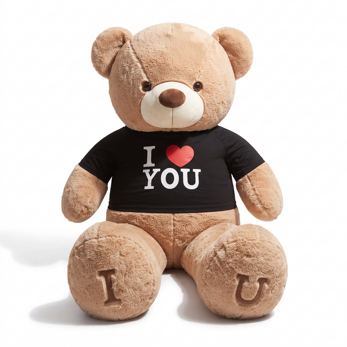 Riesiges Teddybär-Plüschtier I Love You