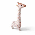 Kuscheliges Giraffen-Plüschtier 65 cm Rosa Baumwolle