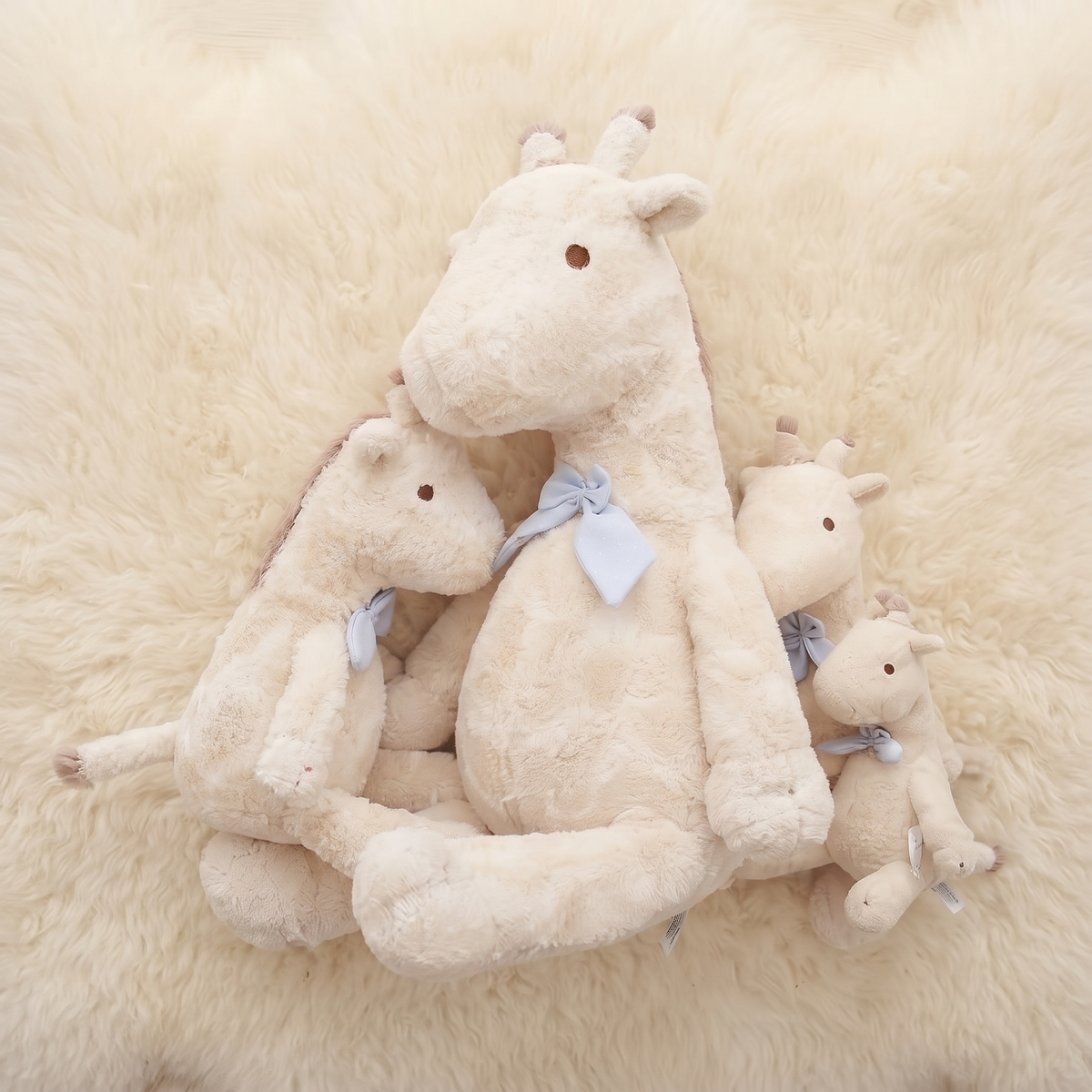 Plüschtier Giraffe Kawaii Beige
