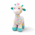 Peluche Girafe Multicolore Arc-en-ciel 30 cm