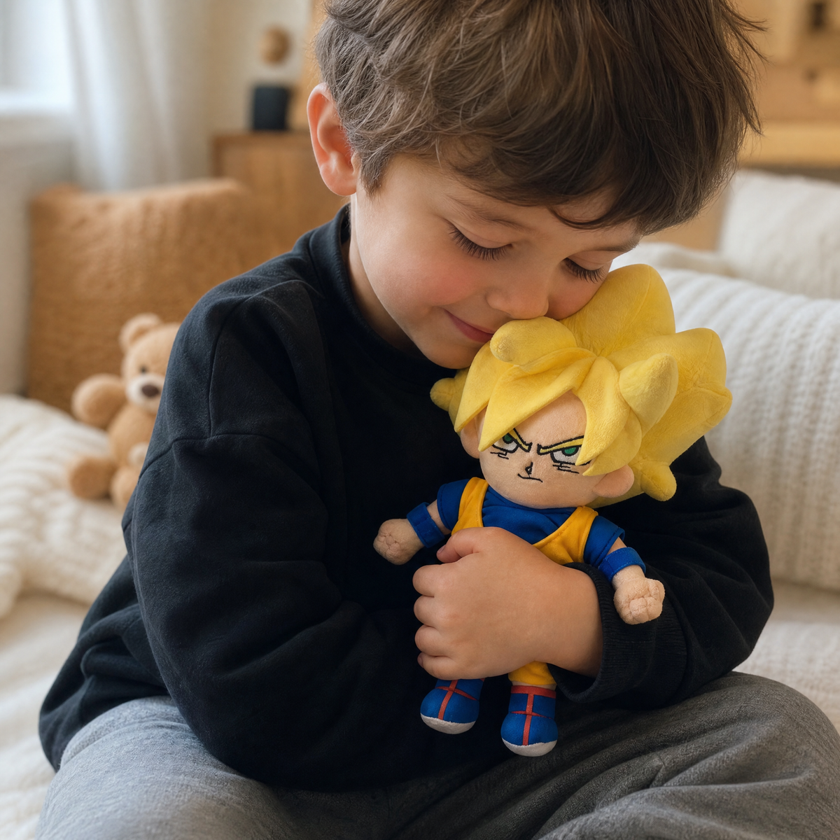 Peluche Goku Super Saiyan - 25 cm