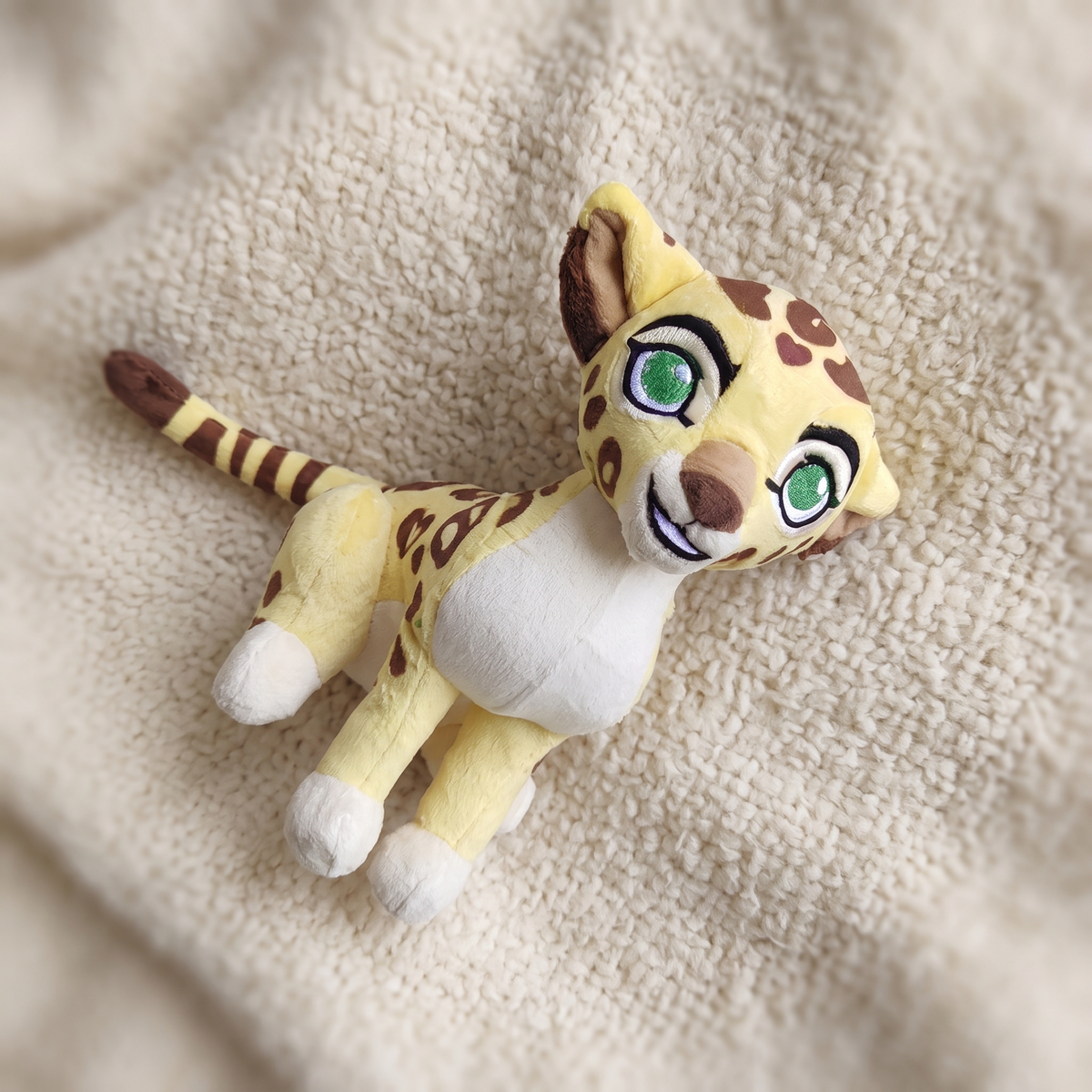Peluche Guépard Fuli Le Roi Lion 15cm