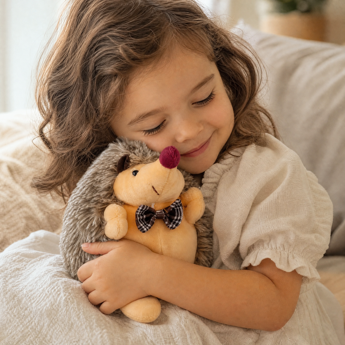 Peluche Hérisson Couple Amoureux