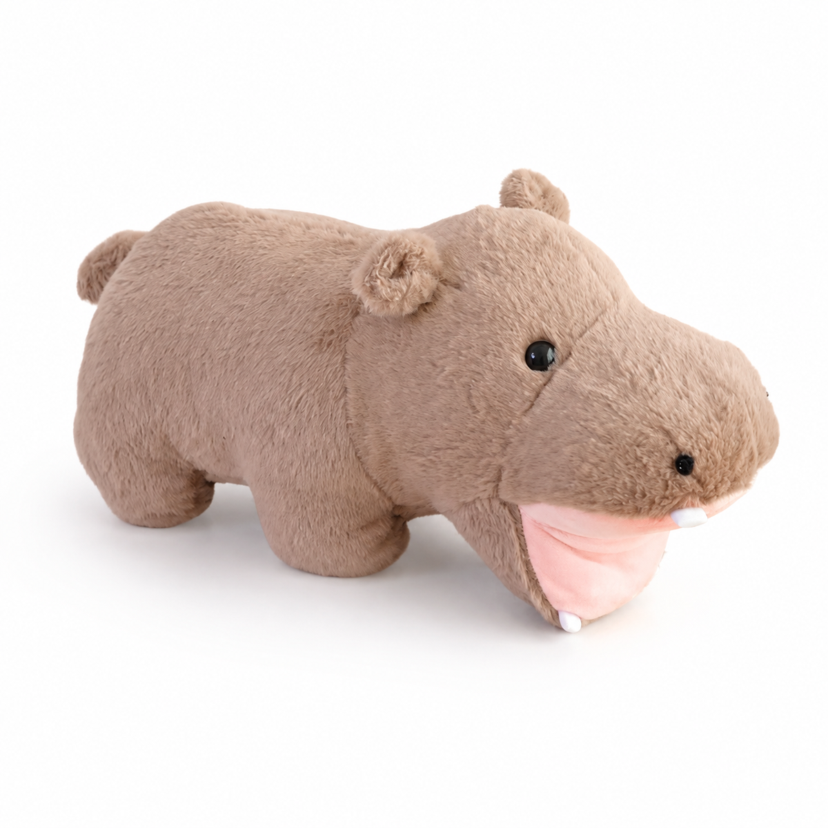 Peluche Hippopotame Bouche Ouverte