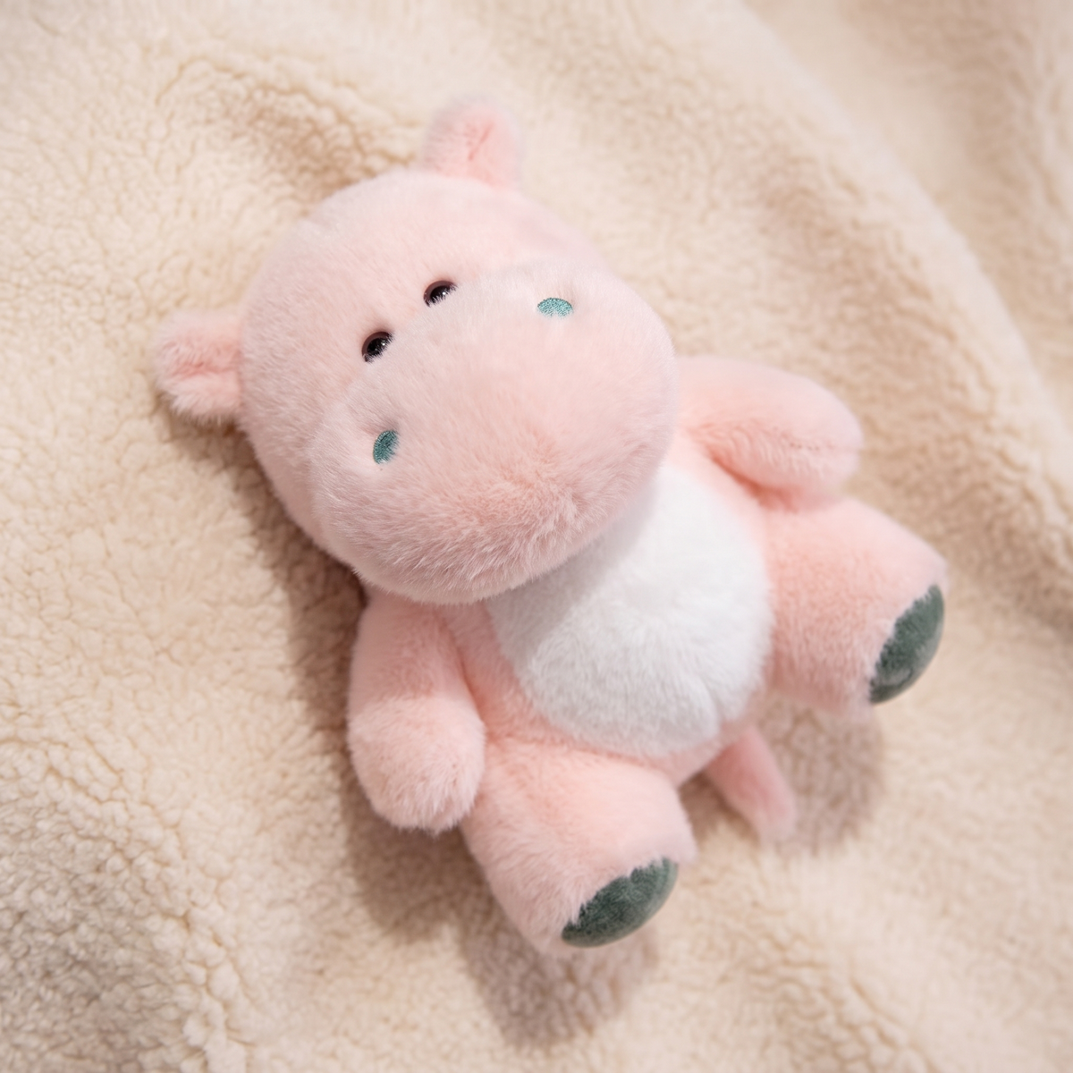 Peluche Hippopotame Tout Doux 23 cm