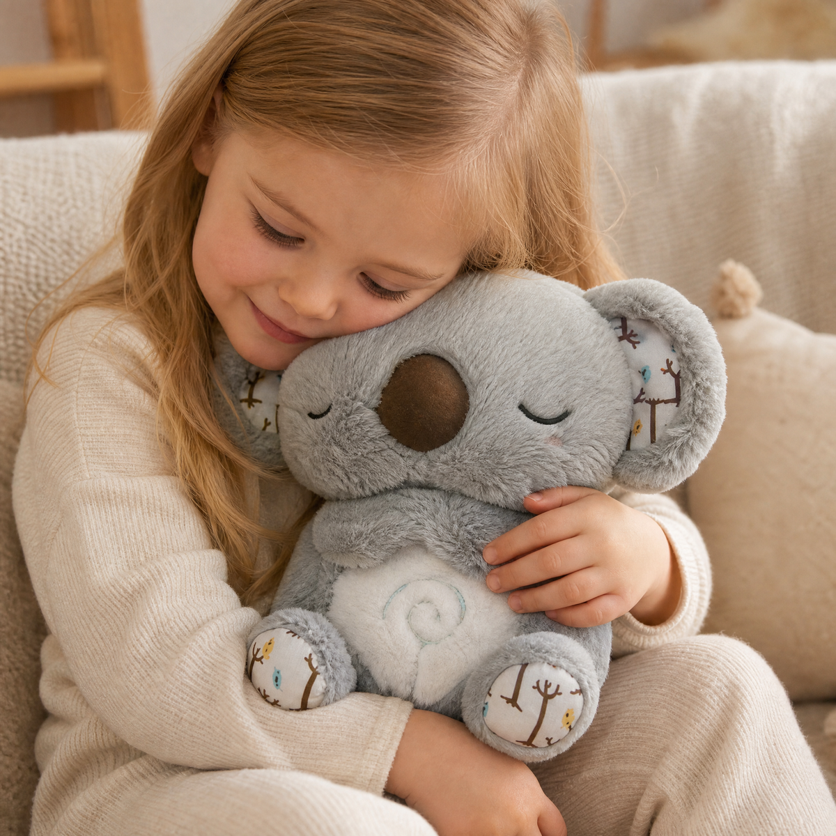 Peluche Koala Apaisante qui Respire avec Musique