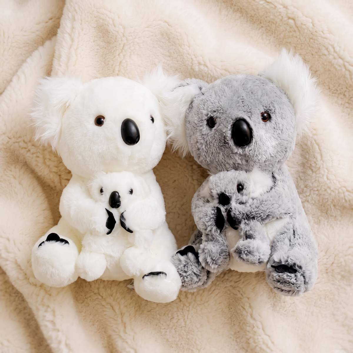 Peluche Koala avec Bébé 28cm
