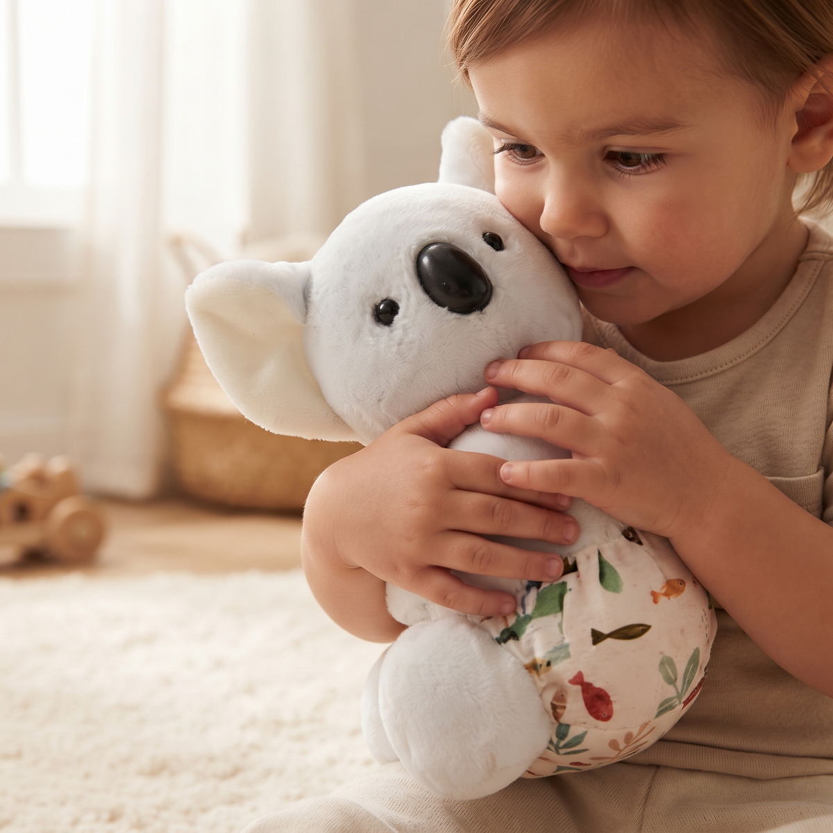 Peluche Koala Bleue Kawaii 25 cm