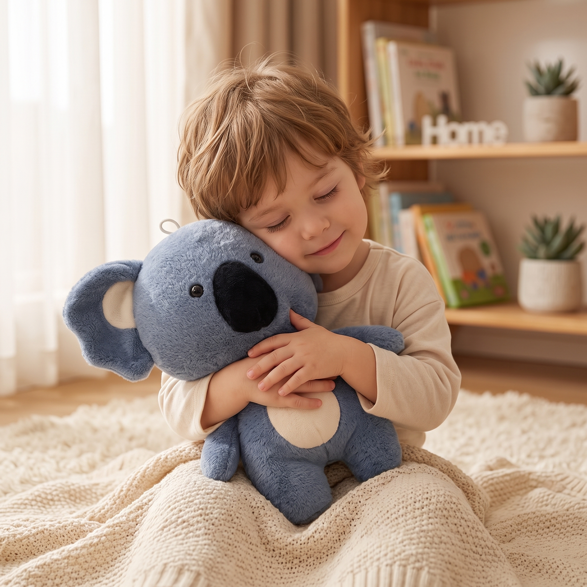 Peluche Koala en Laine Douce