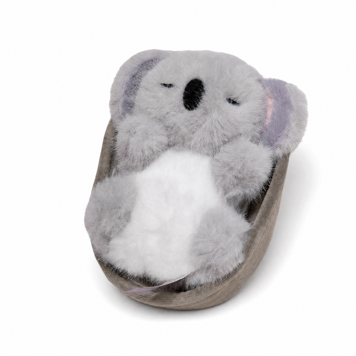 Peluche Koala Endormi avec Nid Douillet