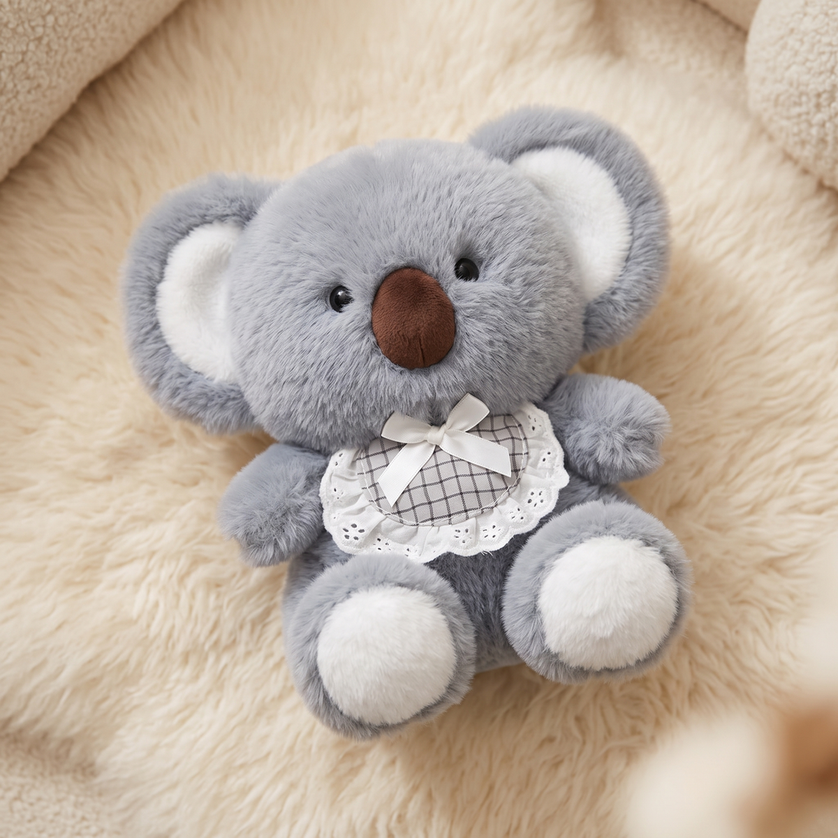 Peluche Koala Grise Douce 20 cm