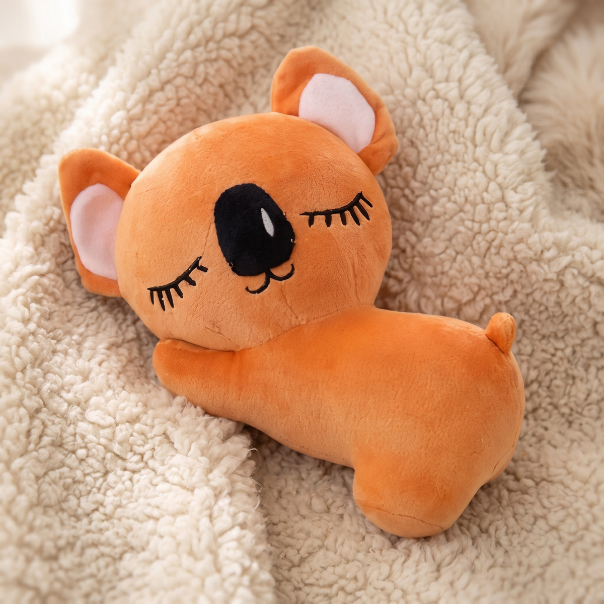 Peluche Koala Orange Mignonne 20 cm