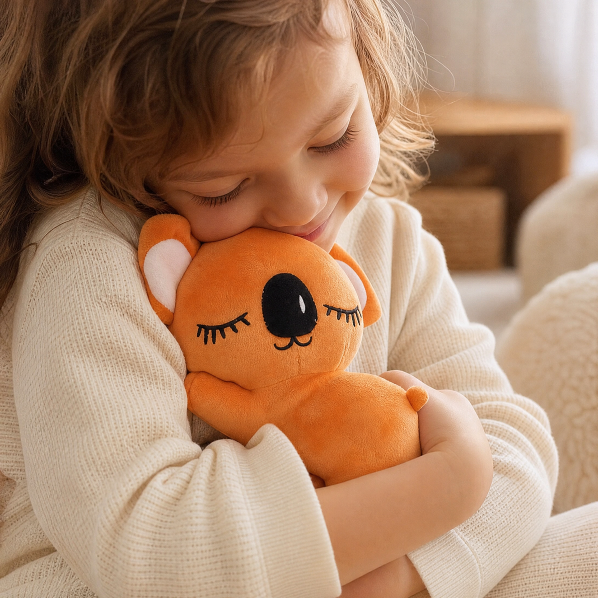 Peluche Koala Orange Mignonne 20 cm