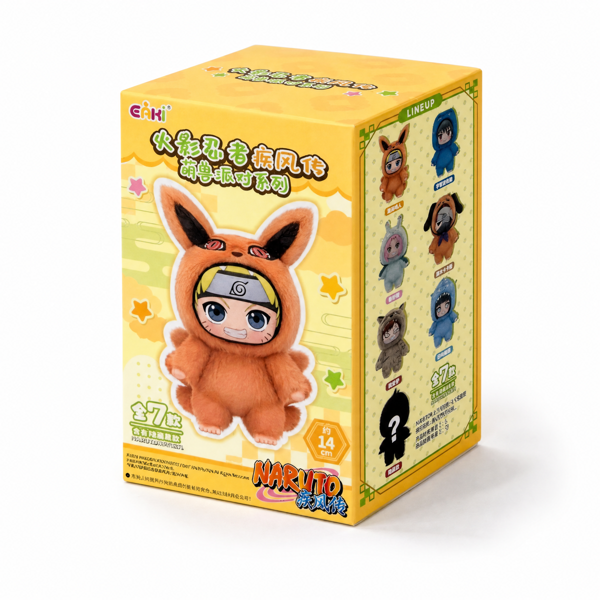 Peluche Labubu Naruto Boîte Mystère