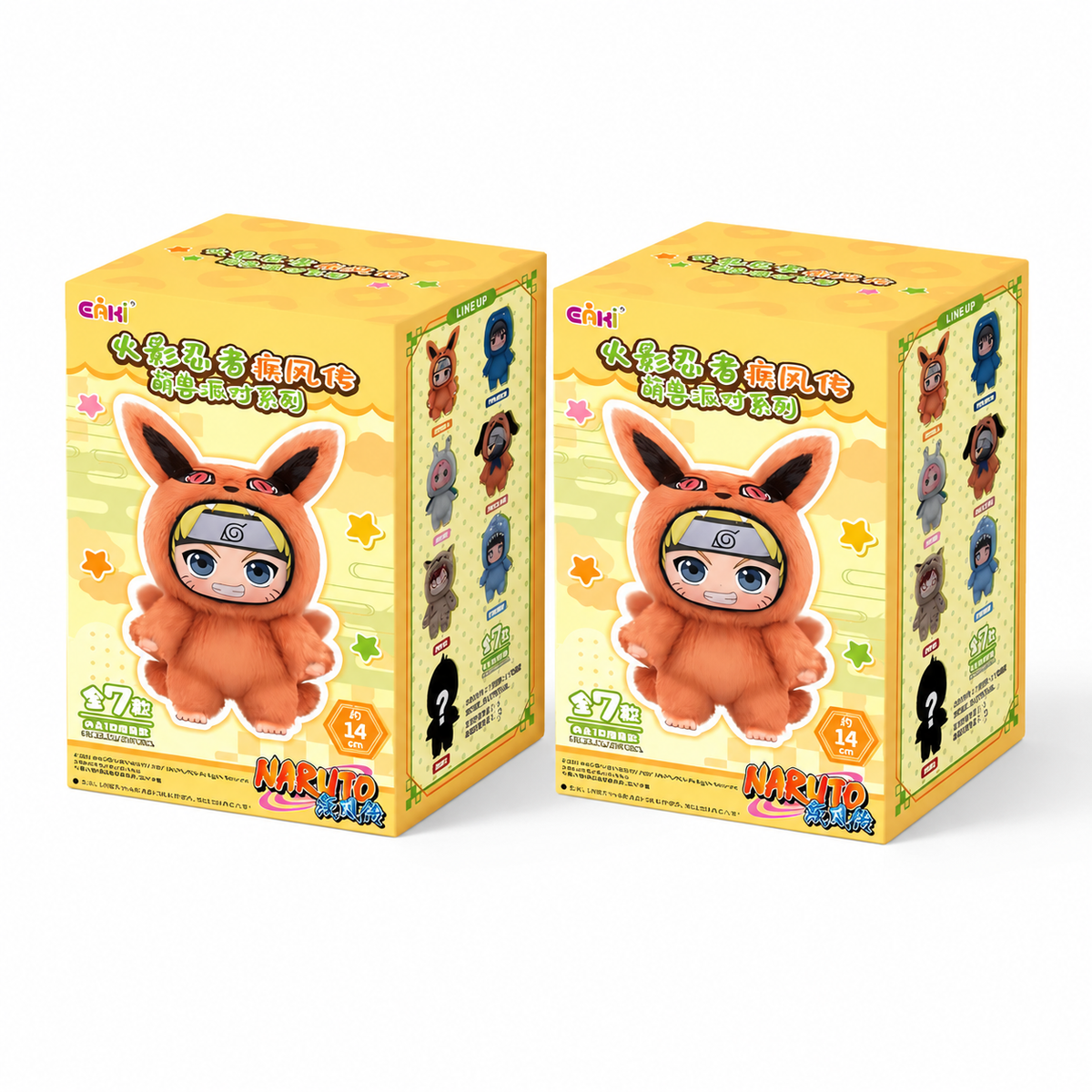 Peluche Labubu Naruto Boîte Mystère