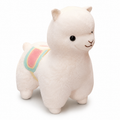 Peluche Lama Blanc Arc-en-Ciel Douce