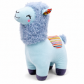 Peluche Lama Colorée à Crinière Frisée