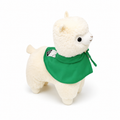 Peluche Lama Magicien avec Cape Verte