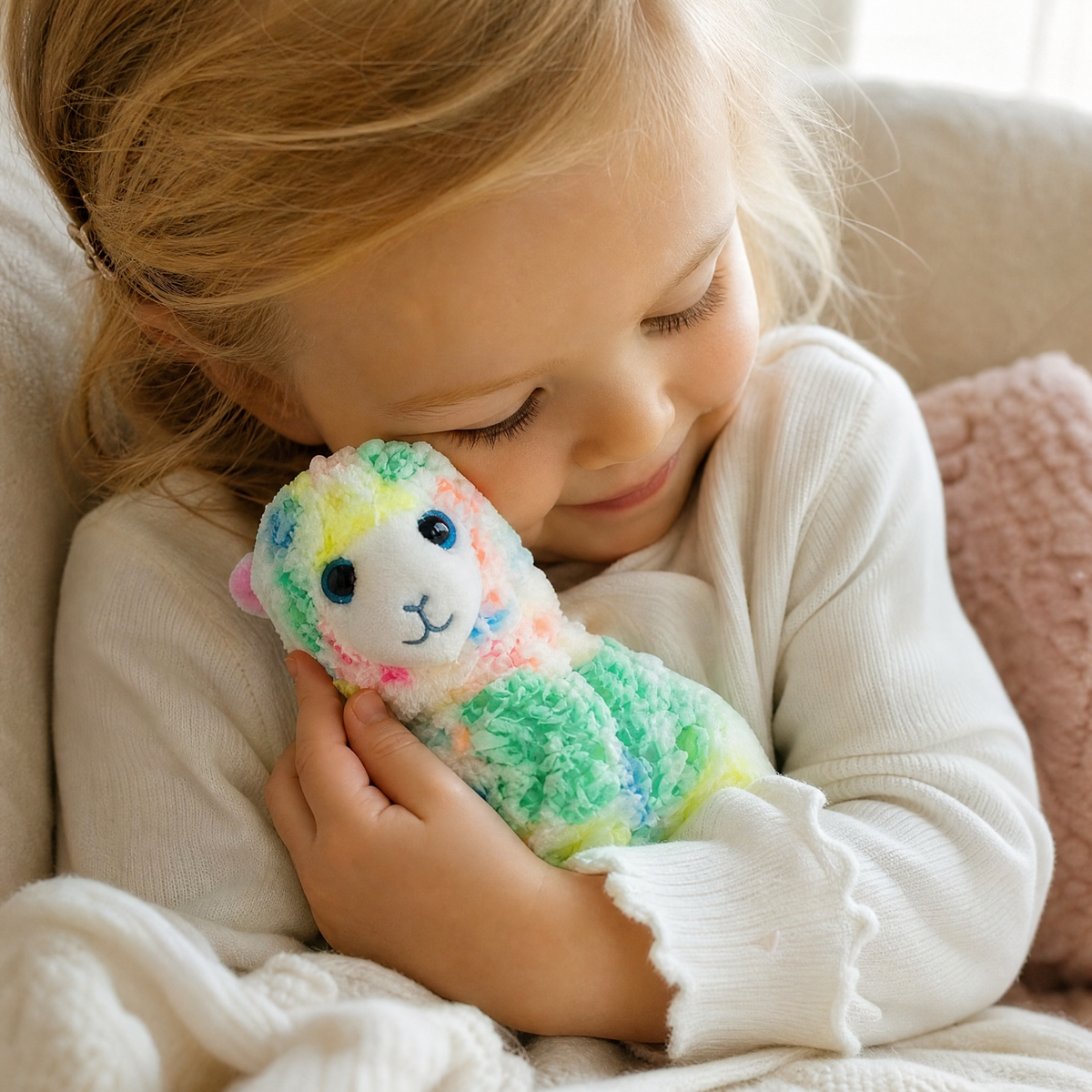 Peluche Lama Multicolore 15cm