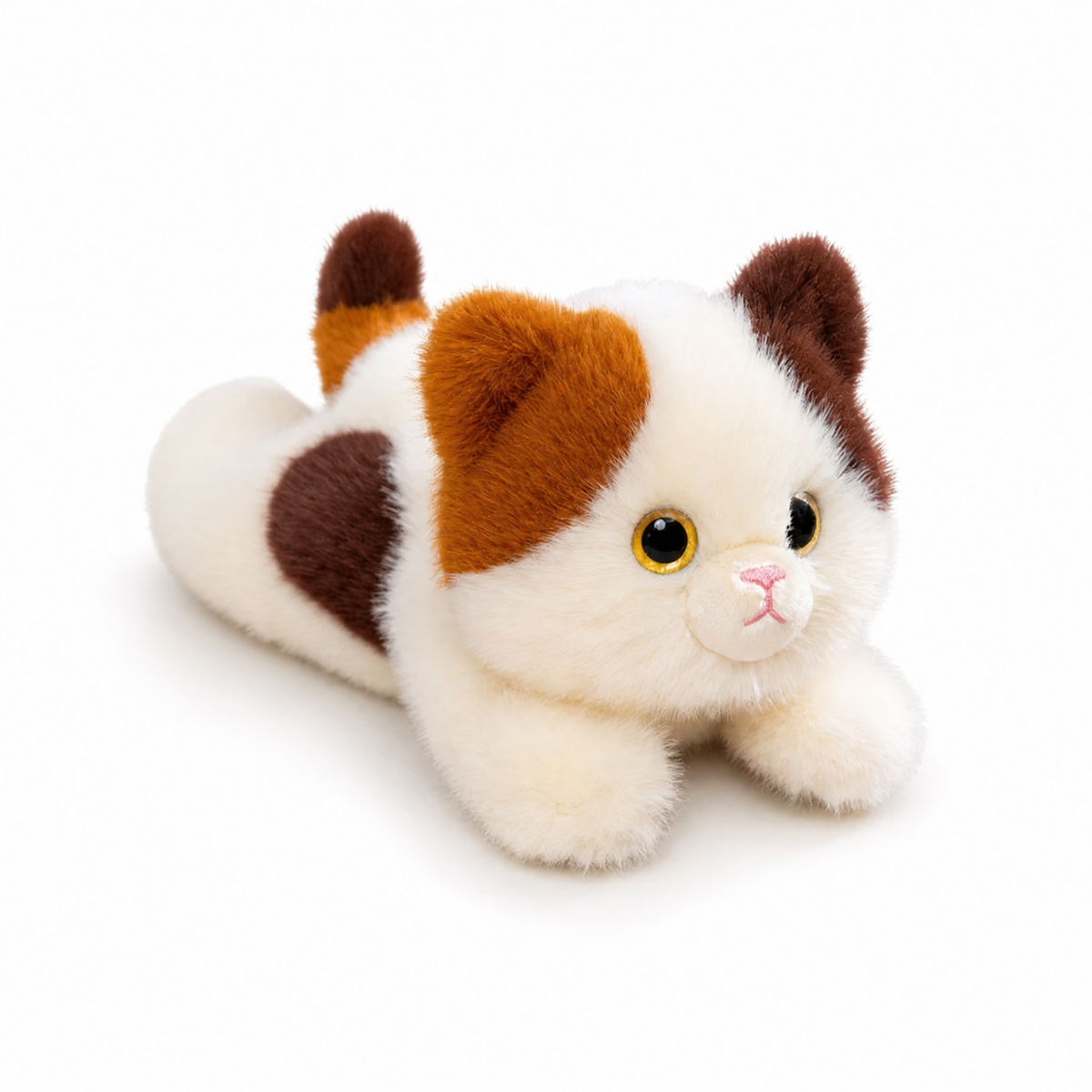 Peluche Lestée Chat Tricolore