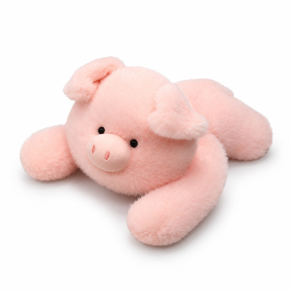 Beschwertes Plüschtier Schwein Rosa