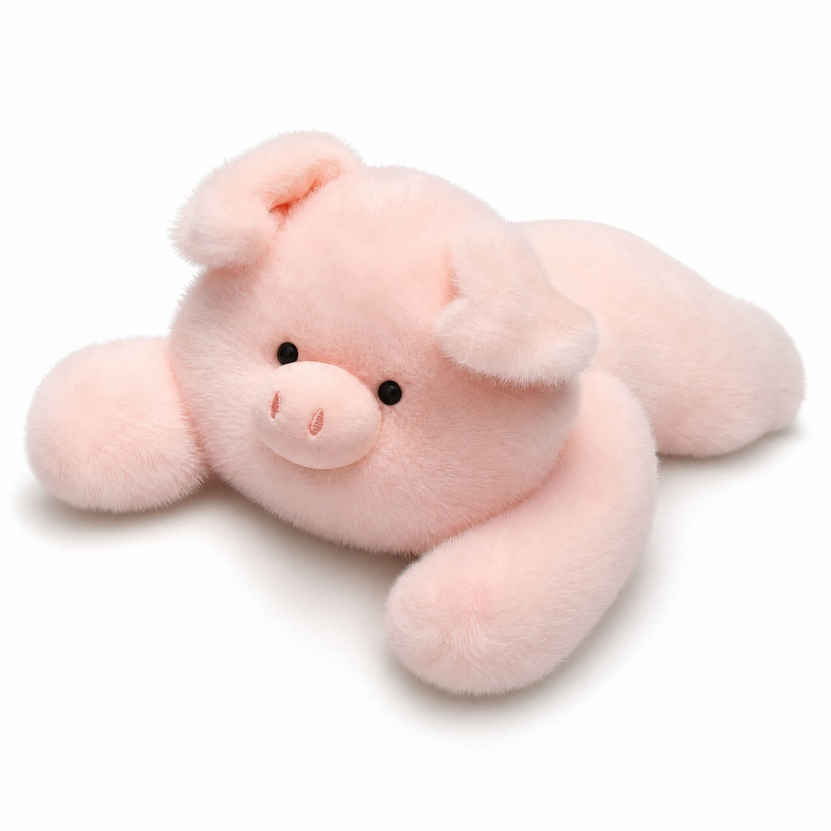 Beschwertes Plüschtier Schwein Rosa