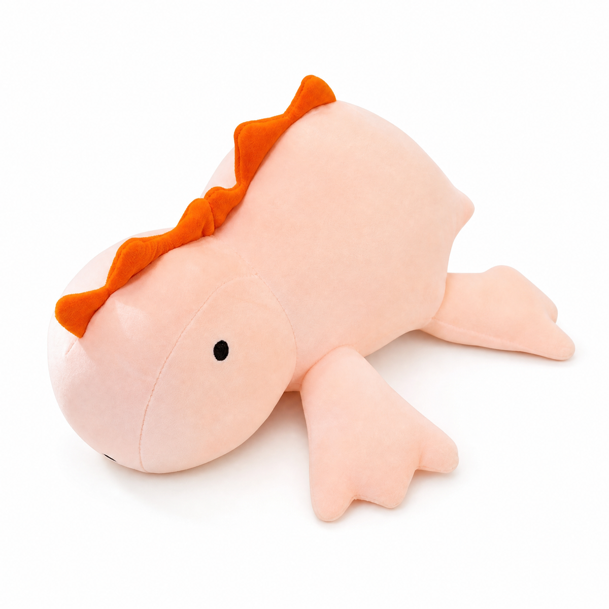 Peluche Lestée Dinosaure Rose