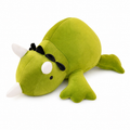 Peluche Lestée Dinosaure Vert