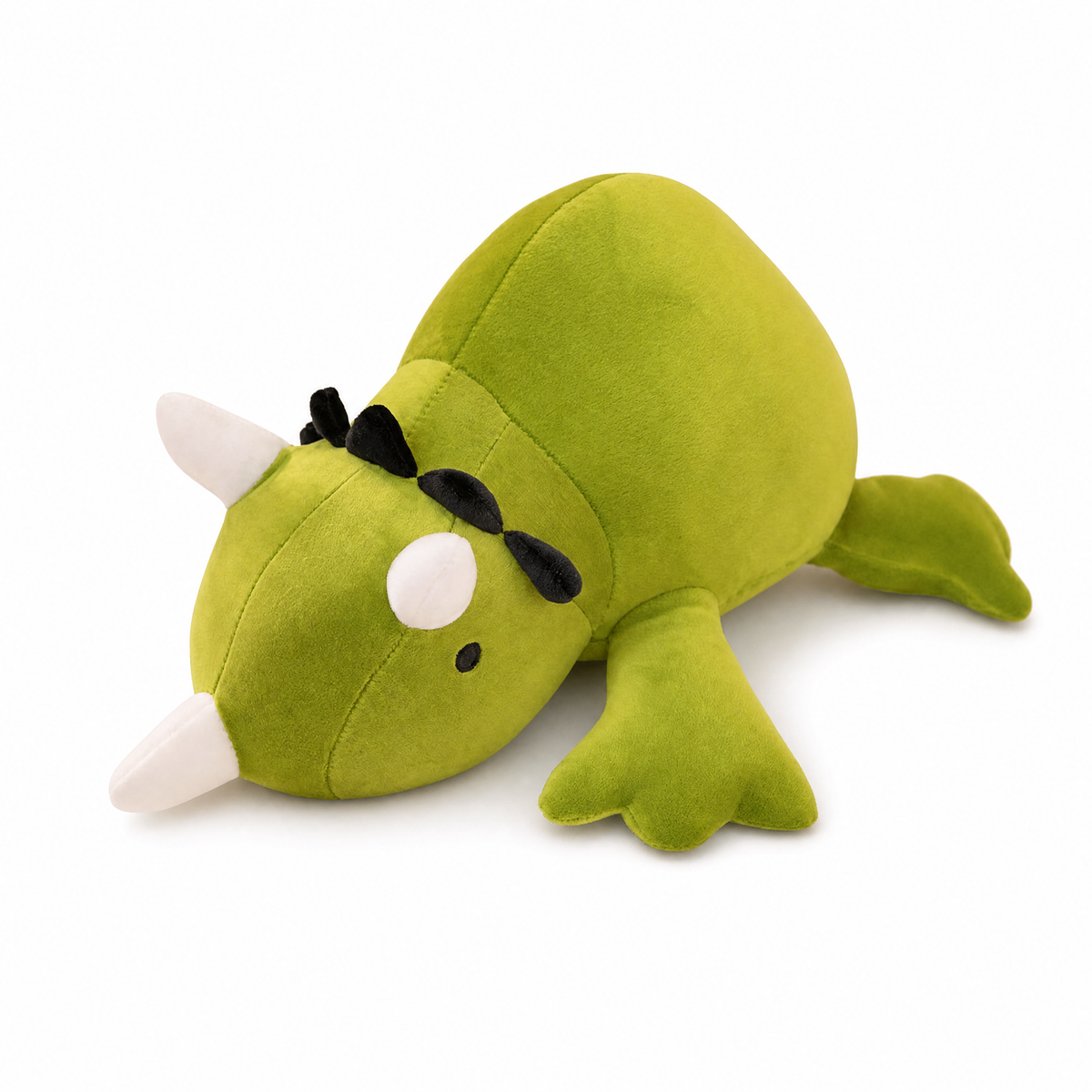 Peluche Lestée Dinosaure Vert