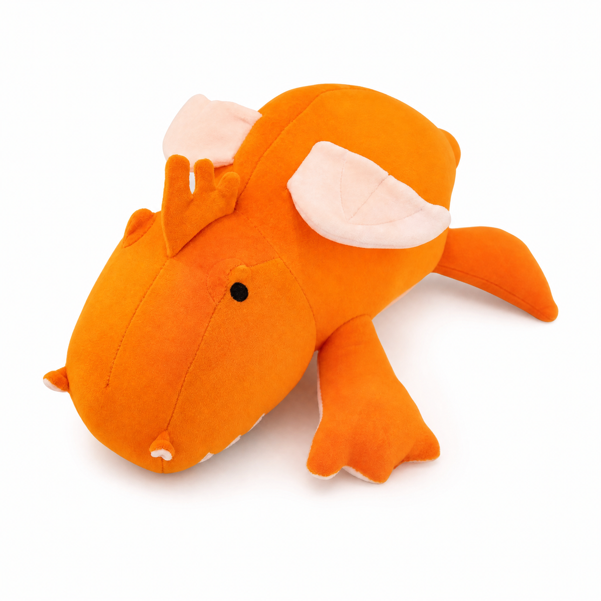 Peluche Lestée Dragon Orange