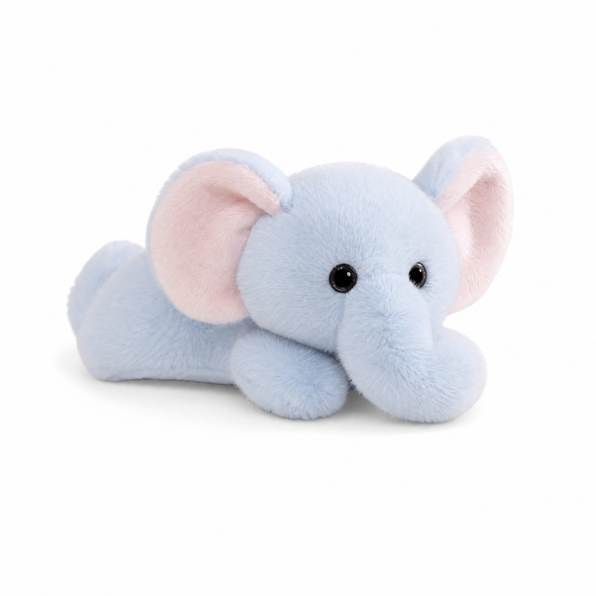 Beschwertes Plüschtier Elefant Blau 30 cm