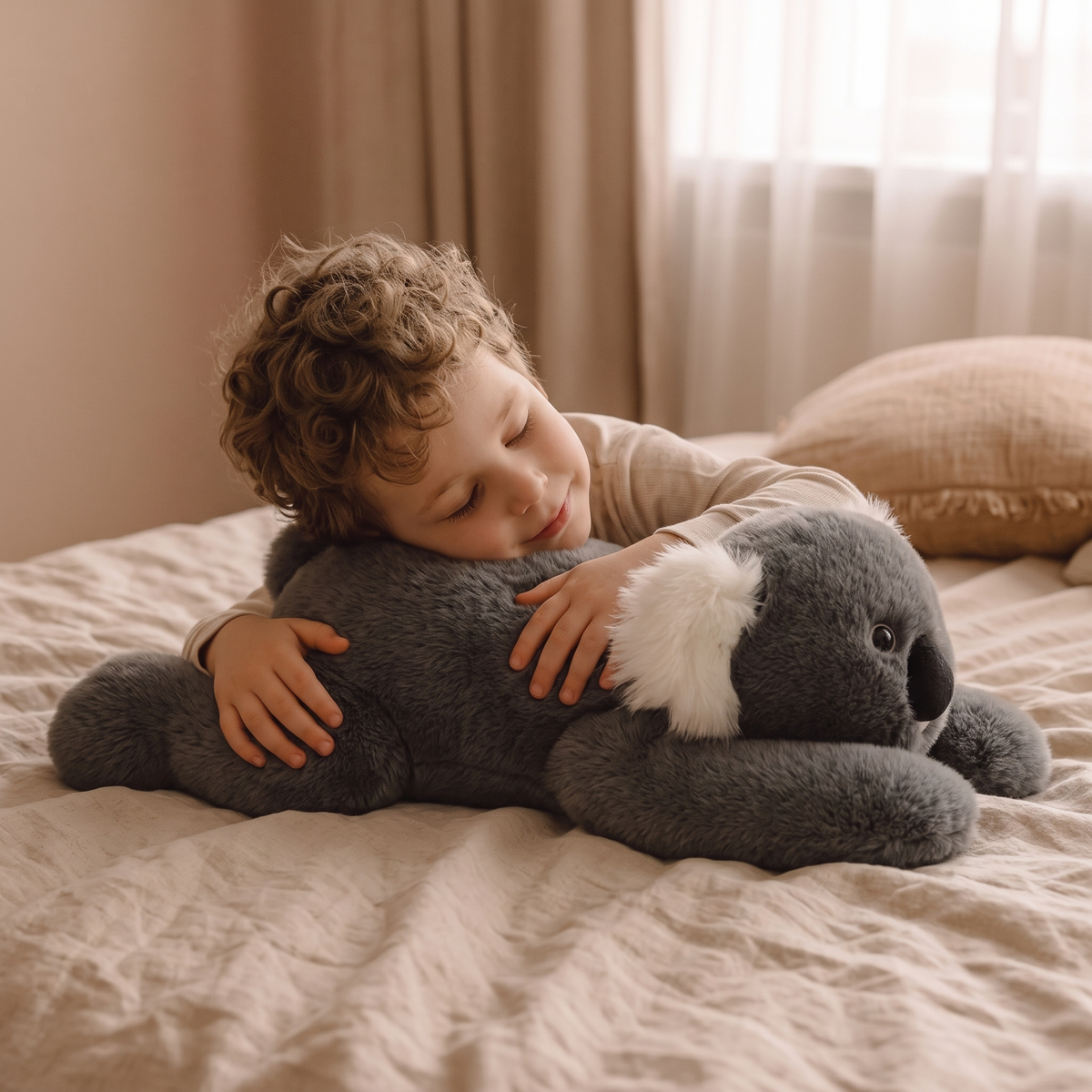 Peluche Lestée Koala Gris Apaisante