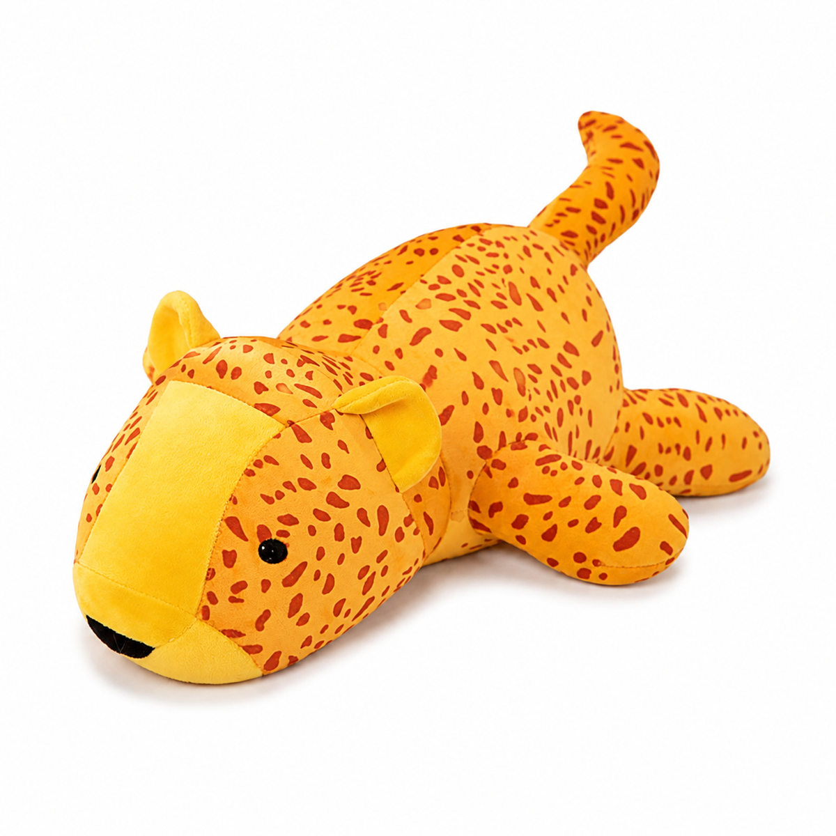 Peluche Lestée Léopard Jaune