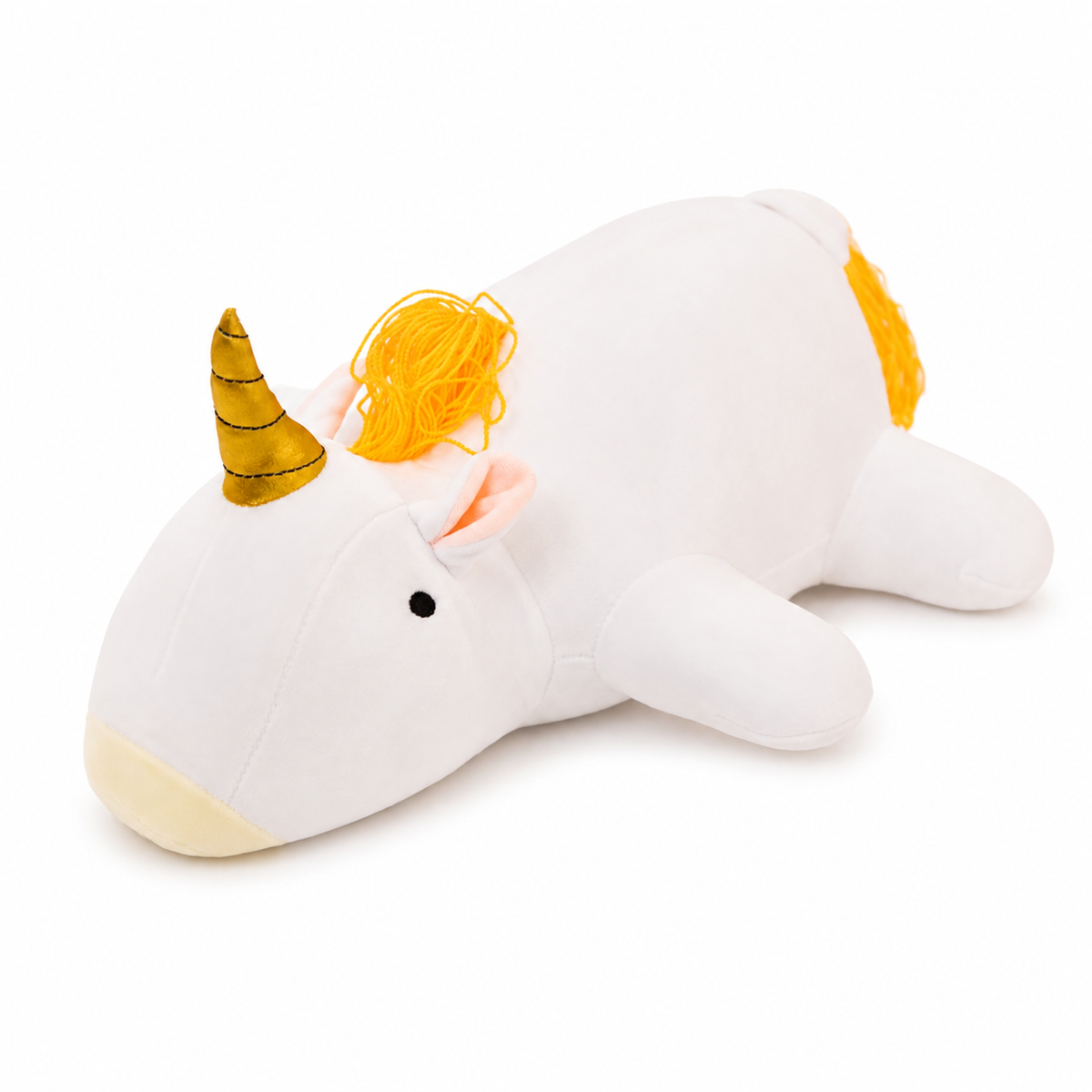 Peluche Lestée Licorne Blanche