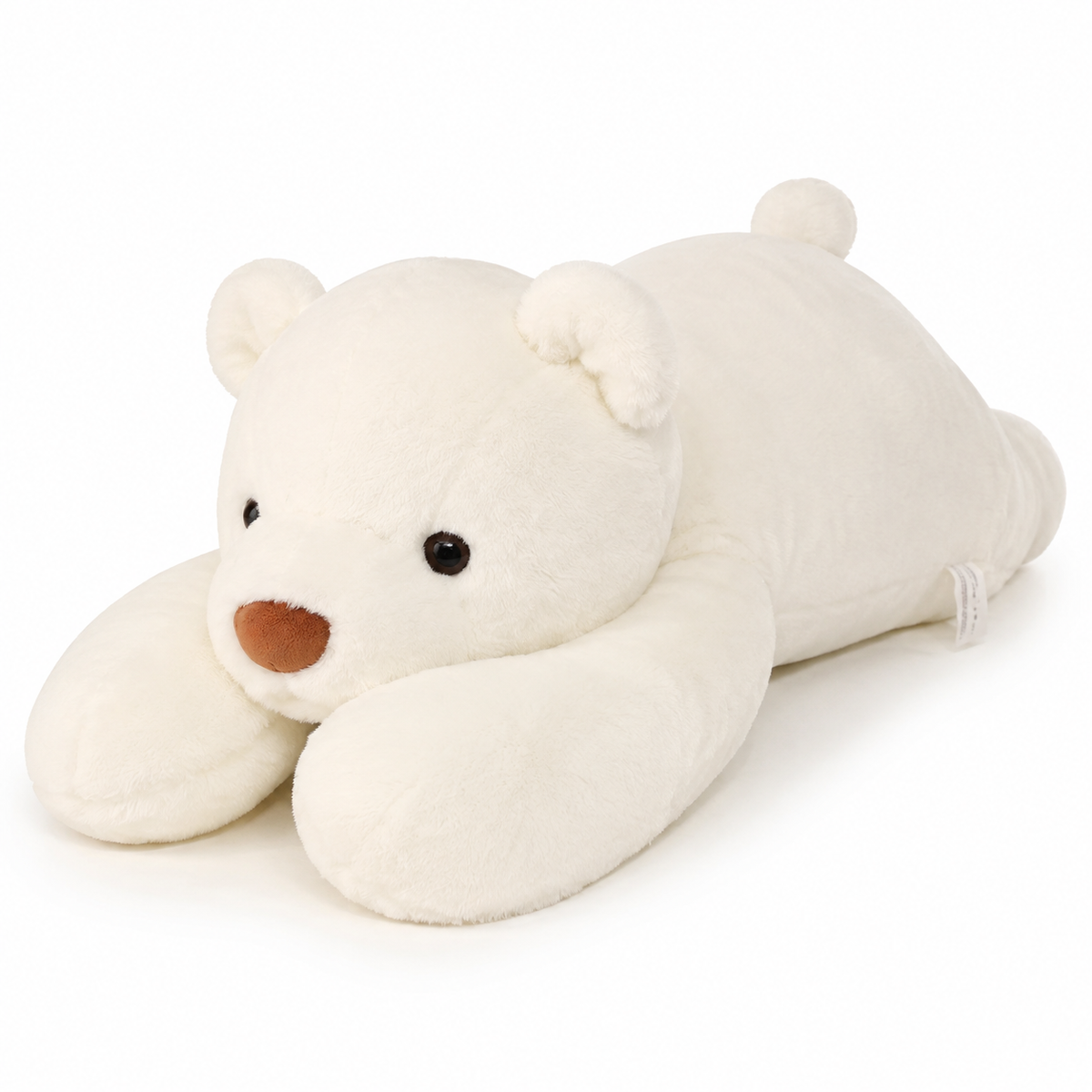 Riesiges beschwertes Plüschtier Teddybär Weiß