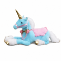 Peluche Licorne Géante Bleue 100 cm