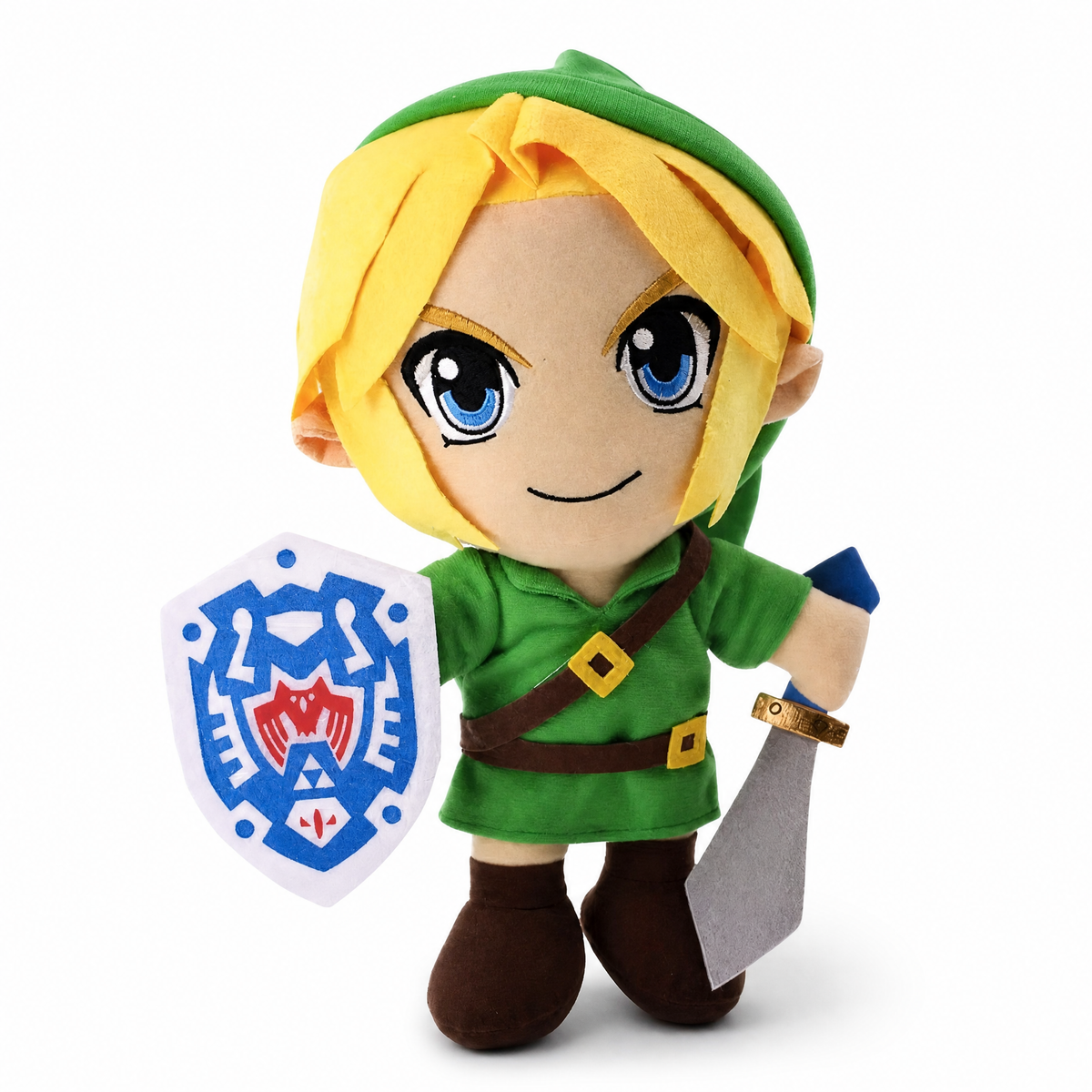 Plüschtier Link Zelda mit Schwert und Schild