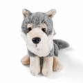 Peluche Loup Gris Adorable 20cm