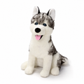 Peluche Loup Husky Gris 53cm