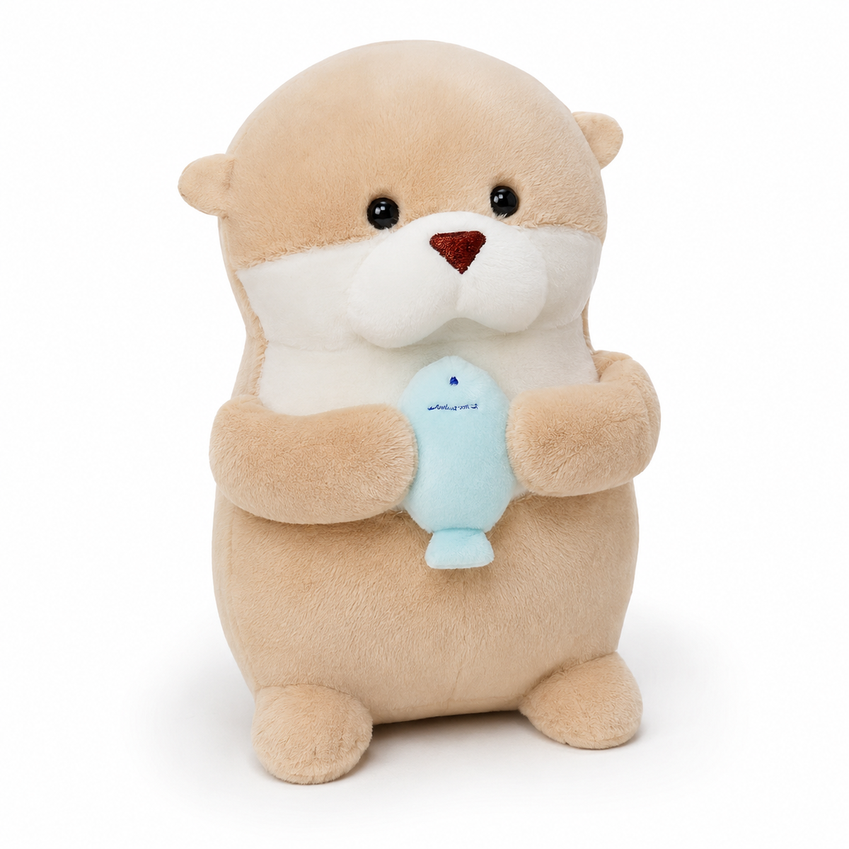 Peluche Loutre avec Poisson