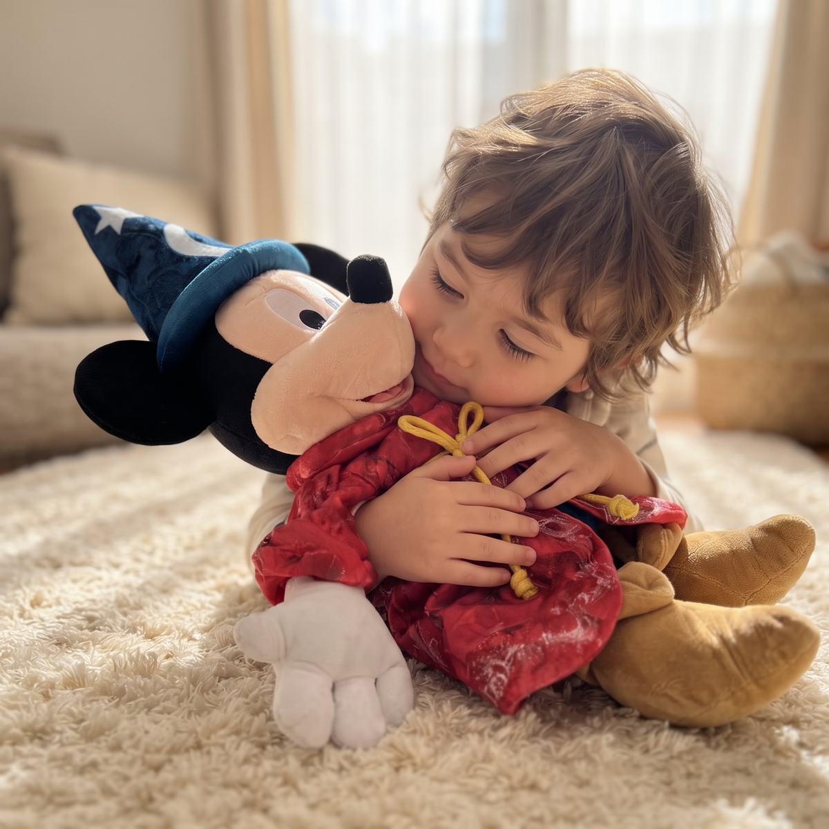 Plüschtier Micky Fantasia Zauberlehrling 50 cm
