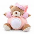 Peluche Musicale Bruit Blanc Ours 25 cm