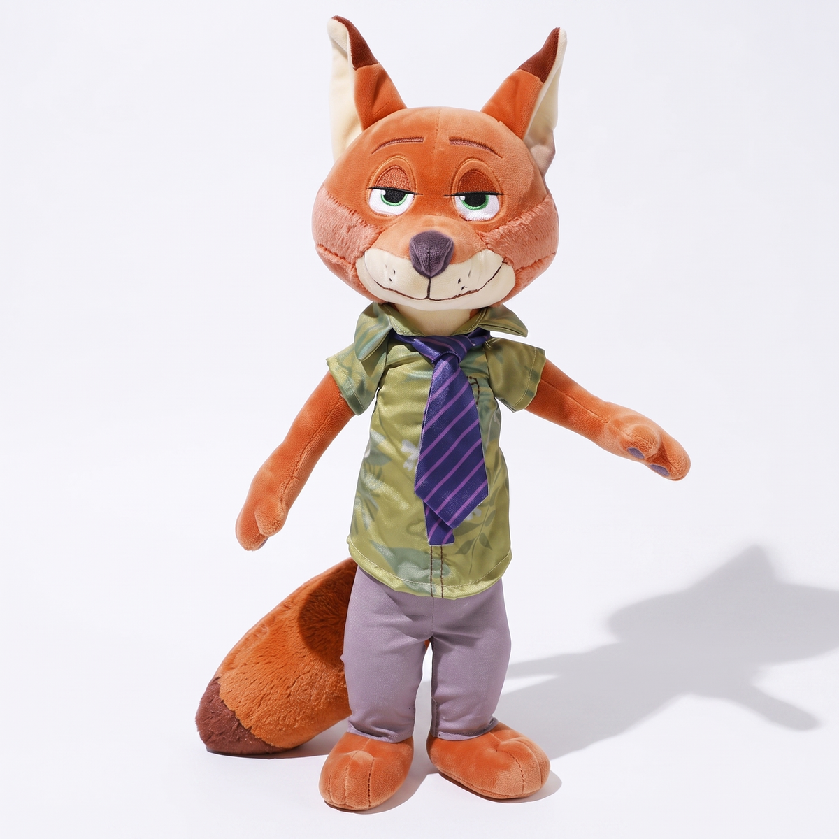 Peluche Nick Zootopie - Renard en Tenue de Bureau