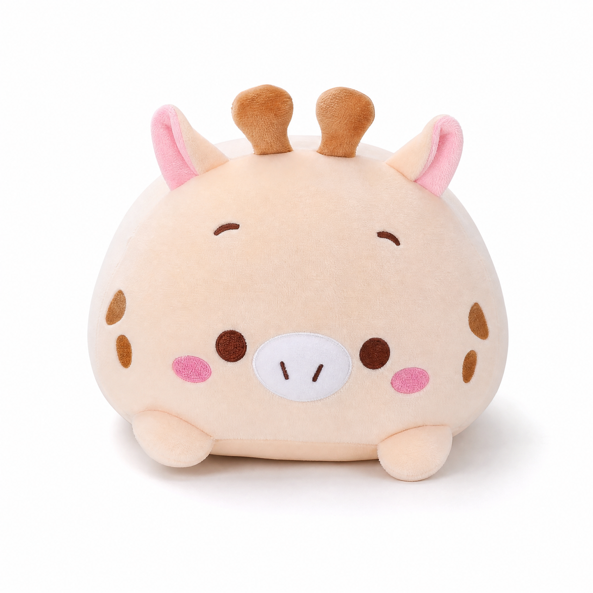 Peluche Oreiller Girafe Rose 20 cm