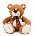 Plüschtier Teddybär Braun mit Satinschleife