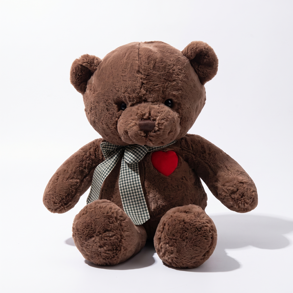 Plüschtier Teddybär Braun mit Herz