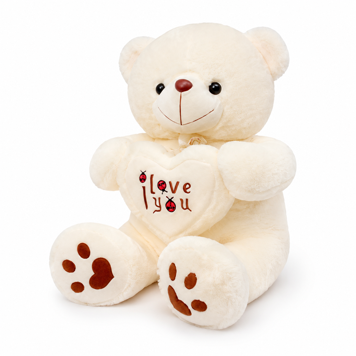 Peluche Ours Cœur I Love You 50-70cm