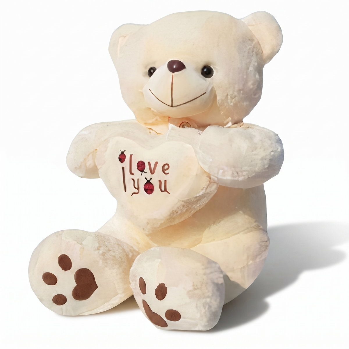 Peluche Ours Cœur I Love You 50-70cm