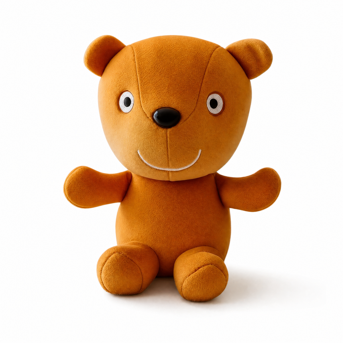 Plüschtier Lächelnder Teddybär Orange 19 cm