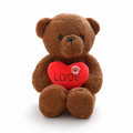 Peluche Ourson Saint-Valentin avec Cœur Love
